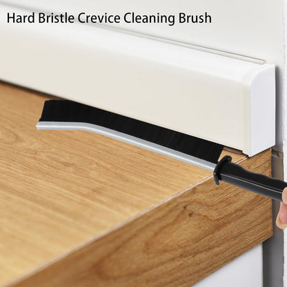 12Pcs Hard Bristle Crevice Cleaning Brush, Grout Cleaner Brush, Multifunctional Gap Cleaning Tool for Household Use, Bathroom, Kitchen, Window,Toilet