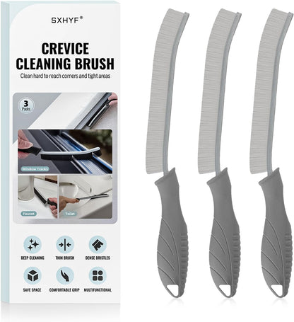 SXhyf Cleaning Brush - Hard Bristle Crevice Cleaning Brush, Multifunctional Gap Scrub Brush, Kitchen Essentials, Bathroom Cleaner Tools for Household Use, Home, Window, Toilet, Stove