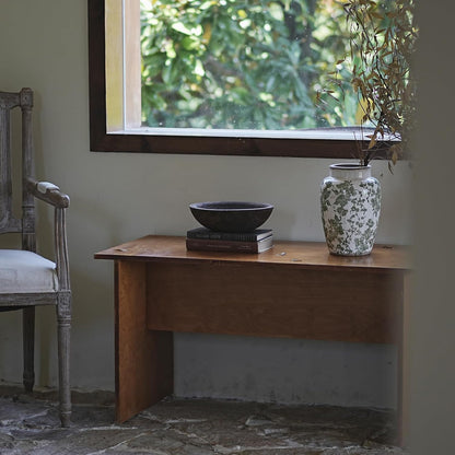Hand Carved Wooden Decorative Bowl for Home Entryway Decor, Wood Centerpiece Bowl for Coffee Table Decor, Wood Dough Bowl for Farmhouse Decor (Brown)