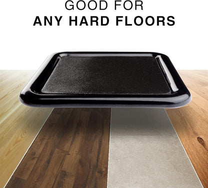 Furniture Sliders for Hardwood Floors X-Protector 12 PCS - 2” Furniture Floor Protectors – Premium Furniture Casters – Carpeted Pads – Moving Furniture Pads Sliders!