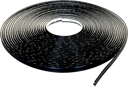 InstaTrim The Original Flexible Trim - 50ft Black 3/4" Wide Caulk Tape - Adhesive Trim with Many Uses Including Caulking for Bathtubs, Sinks, Counters, Tile, Floors - Made in USA