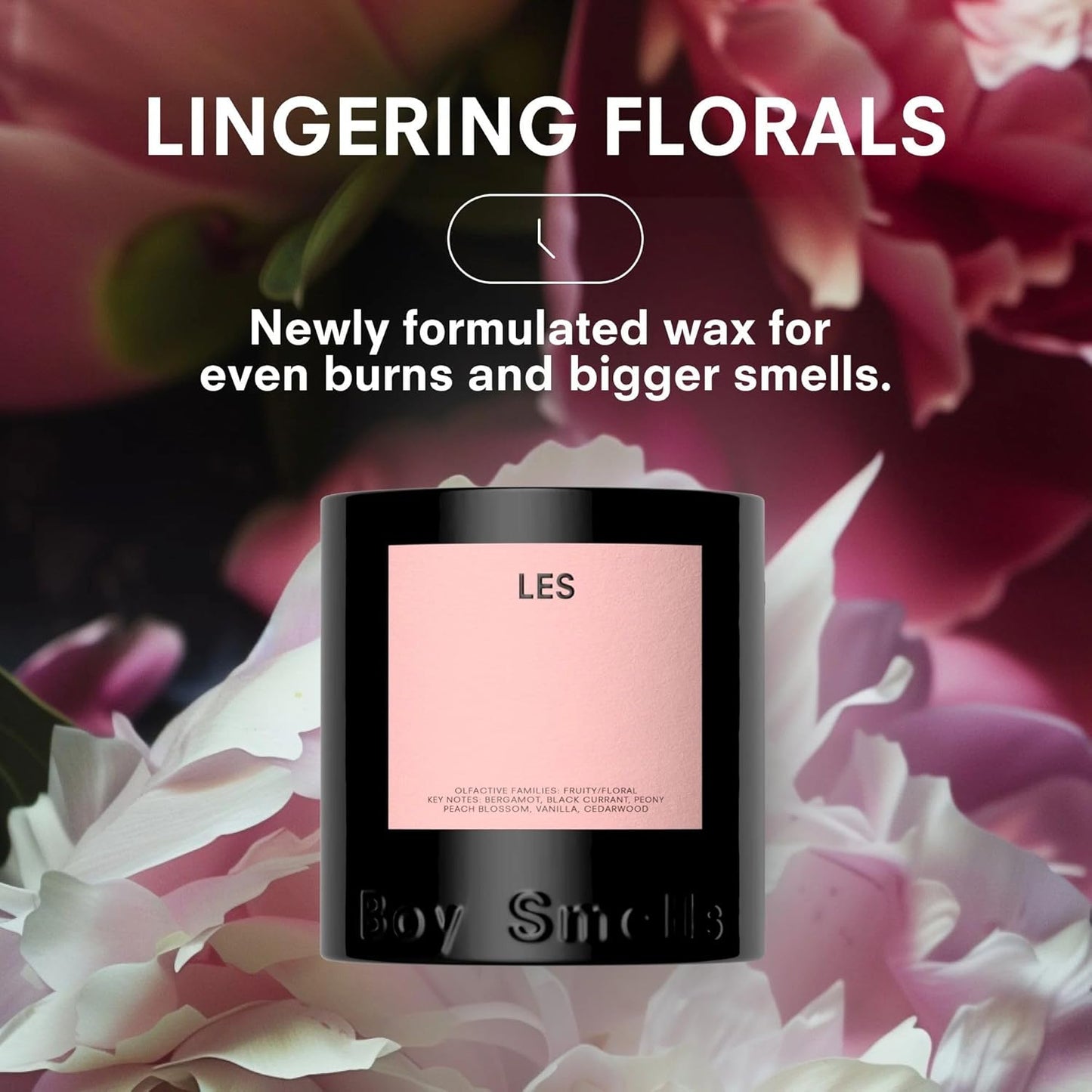 Boy Smells Les Scented Candle for Men and Women, Coconut, Beeswax, & Soy Candle Blend, Aromatherapy Candles for Home, 8.5 oz Jar, 50 Hour Burn