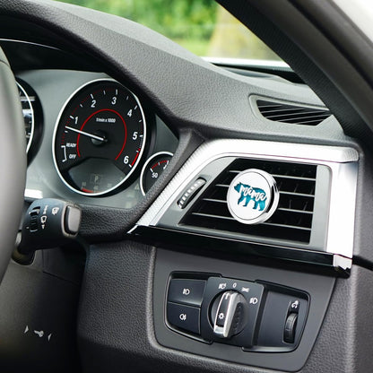 30mm Mama Bear Car Diffuser Vent Clip Essential Oil Aromatherapy Air Freshener Vent Clips Car Accessories for Women