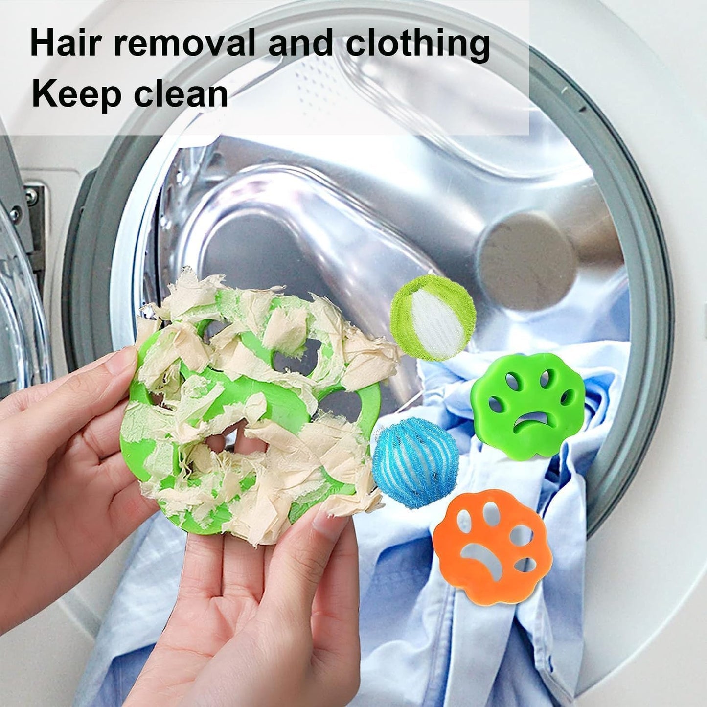 Pet Hair Remover, Portable Dog Cat Hair Remover, Lint Remover, Reusable Pet Hair Removal Tool, Lint Shaver Cleaner Pro, Carpet Scraper for Couch Furniture, Blanket, Clothing, Carpet, Rugs (9)