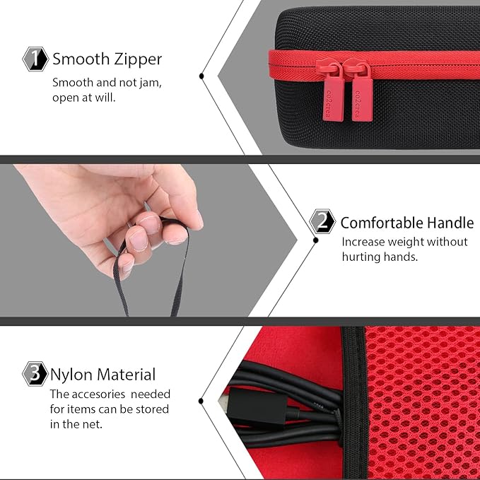 co2CREA Hard Case Replacement for Midland ER40 Emergency Crank Radio Weather Alert Radio