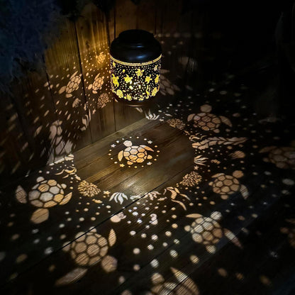 2 Pack Sea Turtle Solar Lanterns Outdoor Waterproof,Hanging Solar Lights Sea Turtle Gifts for Women Metal LED Decorative Light for Yard,Patio,Lawn,Tabletop,Pathway,Landscape,Garden Decor