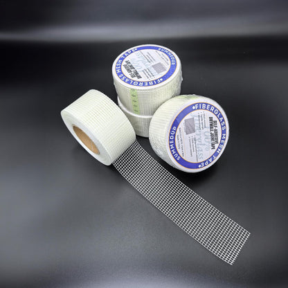 Drywall Repair Tape Fiberglass Mesh Self-Adhesive Drywall Joint Tape 1 Roll 2 in x 100 FT for Wall Crack and Seam Patch Repair