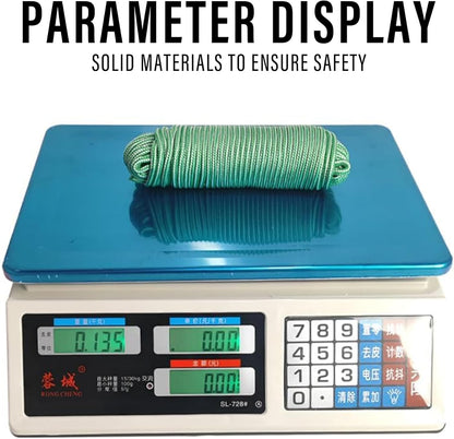 Diamond Braided Polypropylene Rope Nylon Rope Mix Thick Heavy Duty Ropes 5/32'' 66ft 3Packs High Strength Perfect for Clothesrope Camping Hiking and Other Outdoor Activities