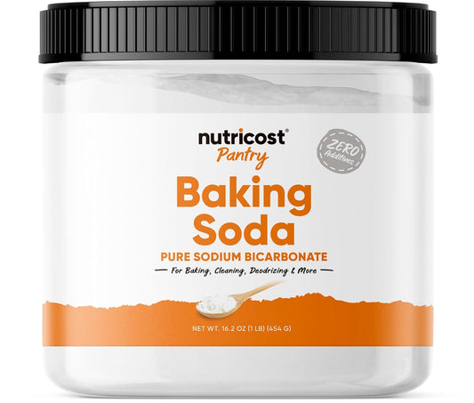 Nutricost Pantry Baking Soda (1 LB) - For Baking, Cleaning, Deodorizing, and More