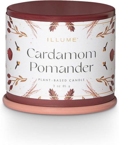 ILLUME Demi Vanity Tin Candle, Cardamom Pomander