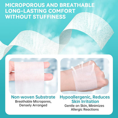 Dimora Soft Paper Surgical Tape 8 Rolls- Hypoallergenic Medical Tape for Sensitive Skin，Breathable First Aid Wound Tape with Pain-Free Removal, Secures Dressing and Medical Devices -2" x 10 Yards