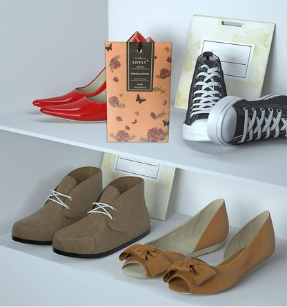 14 Packs Scented Sachets Bag for Drawers and Closets Long-Lasting Home Fragrance Sachet Lavender Rose Jasmine Ocean Vanilla Sandalwood 6 Different Scent Gift Box