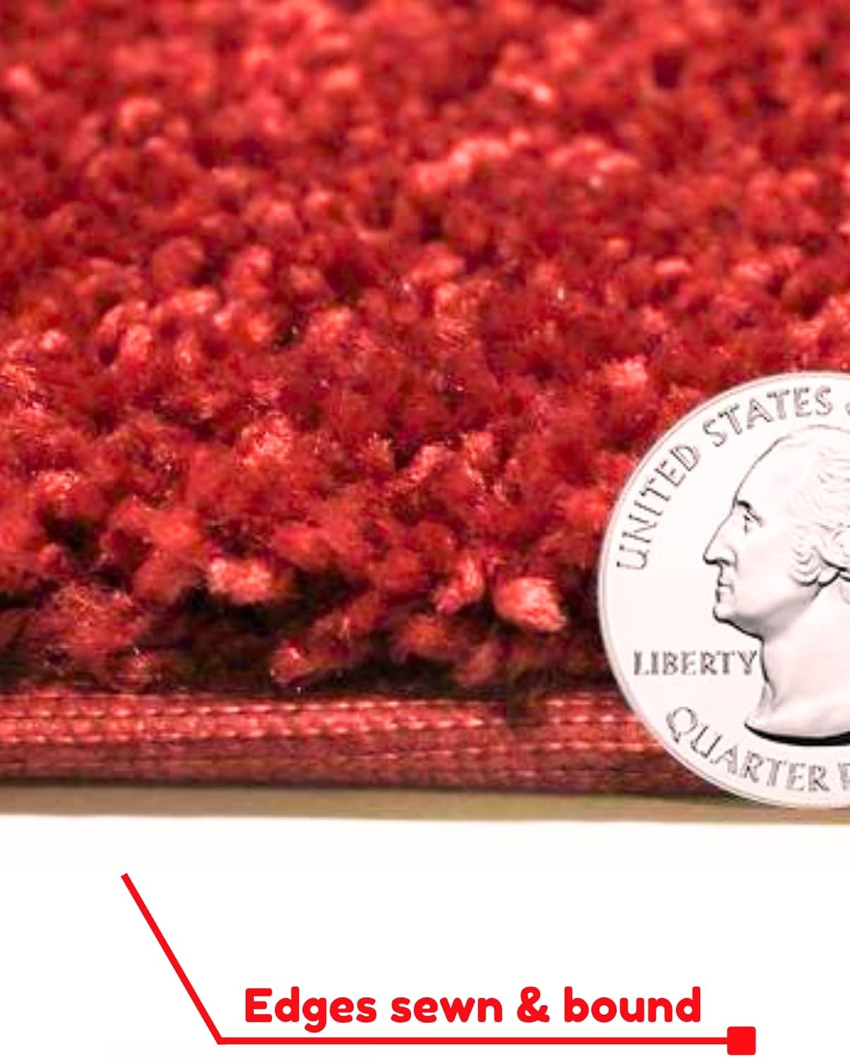 KOECKRITZ Soft and Colorful Kids Classroom Area Rugs (Passes Flammability Pill Test) Many Sizes and Bright Colors to Select from (11' x 11', Fire Engine)