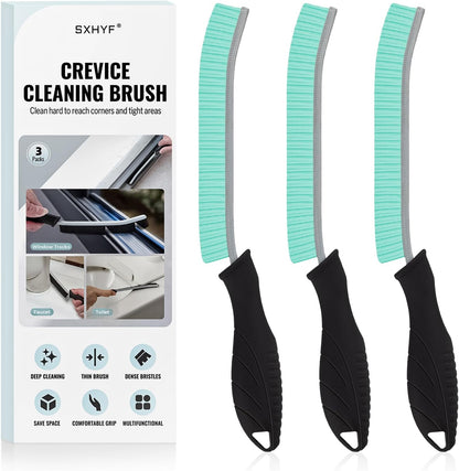 SXhyf Cleaning Brush - Hard Bristle Crevice Cleaning Brush, Multifunctional Gap Scrub Brush, Kitchen Essentials, Bathroom Cleaner Tools for Household Use, Home, Window, Toilet, Stove
