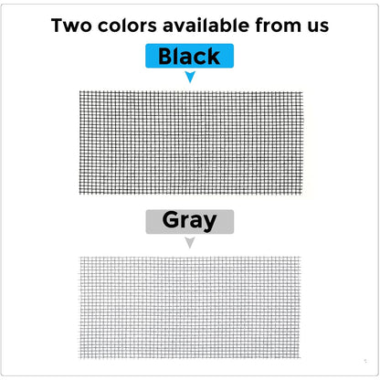 Grey Window Screen Repair Tape, 3IN X 25FT (300IN) Screen Repair Kit for Windows or Doors, Strong Adhesive Patch Kit Fiberglass Mesh Tape