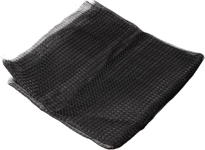 PATIKIL 47.2" x 23.6" Air Conditioner Air Filter Material, Plastic Dustproof Filtering Mesh Screen Replacement for Air Conditioning, Black