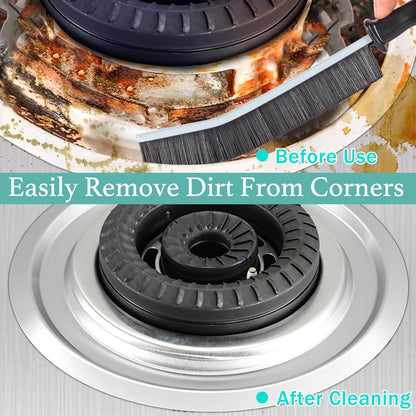 Crevice Cleaning Brush, Multifunctional Hard-Bristled Gap Scrub Brush, Gap Cleaning Tool, Home Essentials, Bathroom Cleaner Tools for Household Use, Kitchen, Window, Faucets, Toilet, Grout, Car, 5pcs