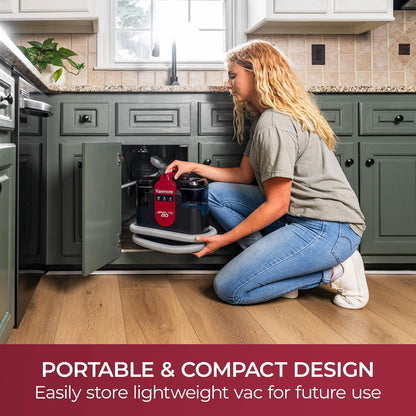 Kenmore KW1050.01 Upgrade Portable Heated Carpet & Upholstery Spot Cleaner, 16Kpa Power Suction with Versatile Tools for Pets, Area Rugs and Couches