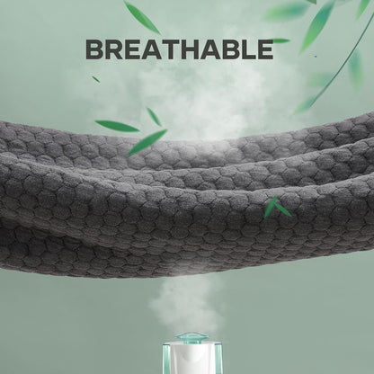 OhGeni 100% Waterproof Mattress Protector, California King-Gray Mattress Pad, Fits 6"-20" Mattresses with Deep Pocket, Cooling, Breathable Fitted Sheets, Soft Bed Cover, Noiseless, Machine Washable