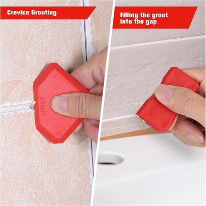 Goldblatt Caulk Remover Tool, Grout Removal Tool, Caulking Tool, Silicone Caulking Tool Kit, Sealant Finishing Tools for Sink Joint Bathroom Kitchen Floor