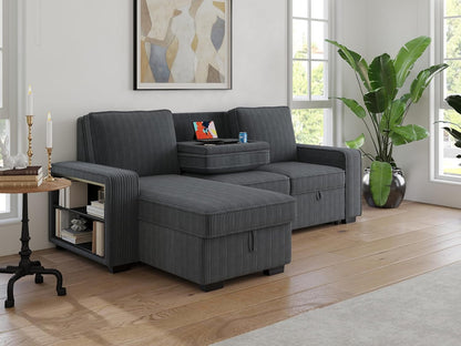 91-inch Reversible Sectional Sleeper
