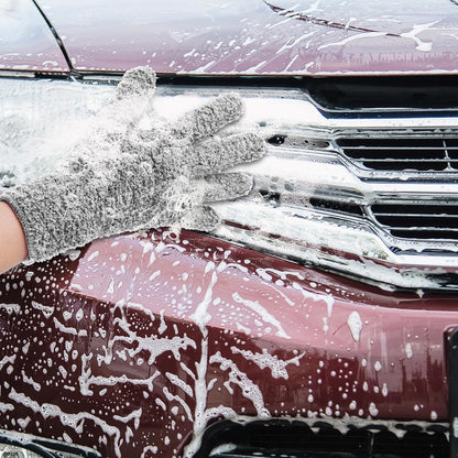 Plant Dusting Gloves, Microfiber Dusters for Cleaning Kitchen Indoor Mitt for House Use Desk Window Blind Screen Wash