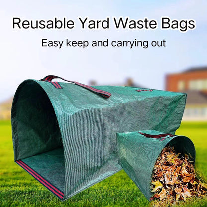 72 Gallon Yard Lawn Garden Bags, Large Standable Leaf Bags, Outdoor Garbage Can - Collapsible Trash Can for Parties, Yard Waste, Laundry, Camping - 1 Count