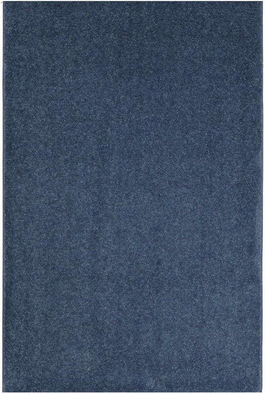 KOECKRITZ Soft and Colorful Kids Classroom Area Rugs (Passes Flammability Pill Test) Many Sizes and Bright Colors to Select from (6' x 6', Navy)