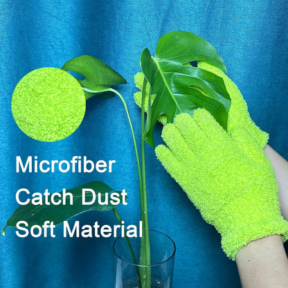 Microfiber Gloves For Plant Dusting