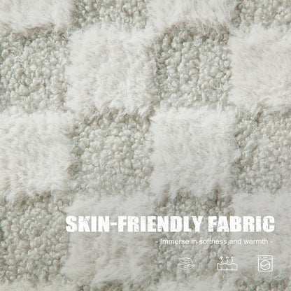 Single Sofa 1 Seat Couch with Deep Seat Memory Foam Cloud Chair with Pillows Large Sofa with L Shape for Living Room Bedroom (Plush GREYOLIVE, Single)