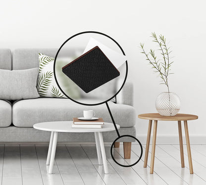 Slipstick GorillaPads Non Slip Furniture Pads/Gripper Feet Floor Protectors (Set of 16) Premium 2 Inch Square Self Adhesive Rubber Pads for Furniture Legs, Black, CB153-16