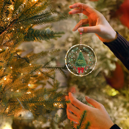 Bemaystar Crystal Christmas Ornaments, Christmas Ornaments 2025,Christmas Tree Decorations Ornaments