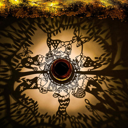 2 Pack Gnomes Solar Lanterns Outdoor Waterproof,Hanging Solar Lights Gnome Gifts for Women Metal LED Decorative Light for Yard,Patio,Lawn,Tabletop,Pathway,Landscape,Garden Gnomes Decor