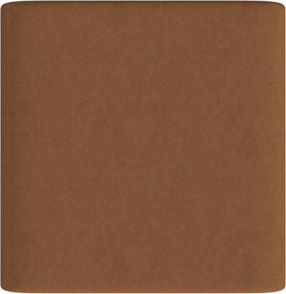 Modern Channel Rust Velvet Foot Stools Ottoman Home Décor, Soft Ottoman Foot Rest Chair for Bedroom and Living Room, Vanity Chair and Stool in Dressing Area, and Lounge