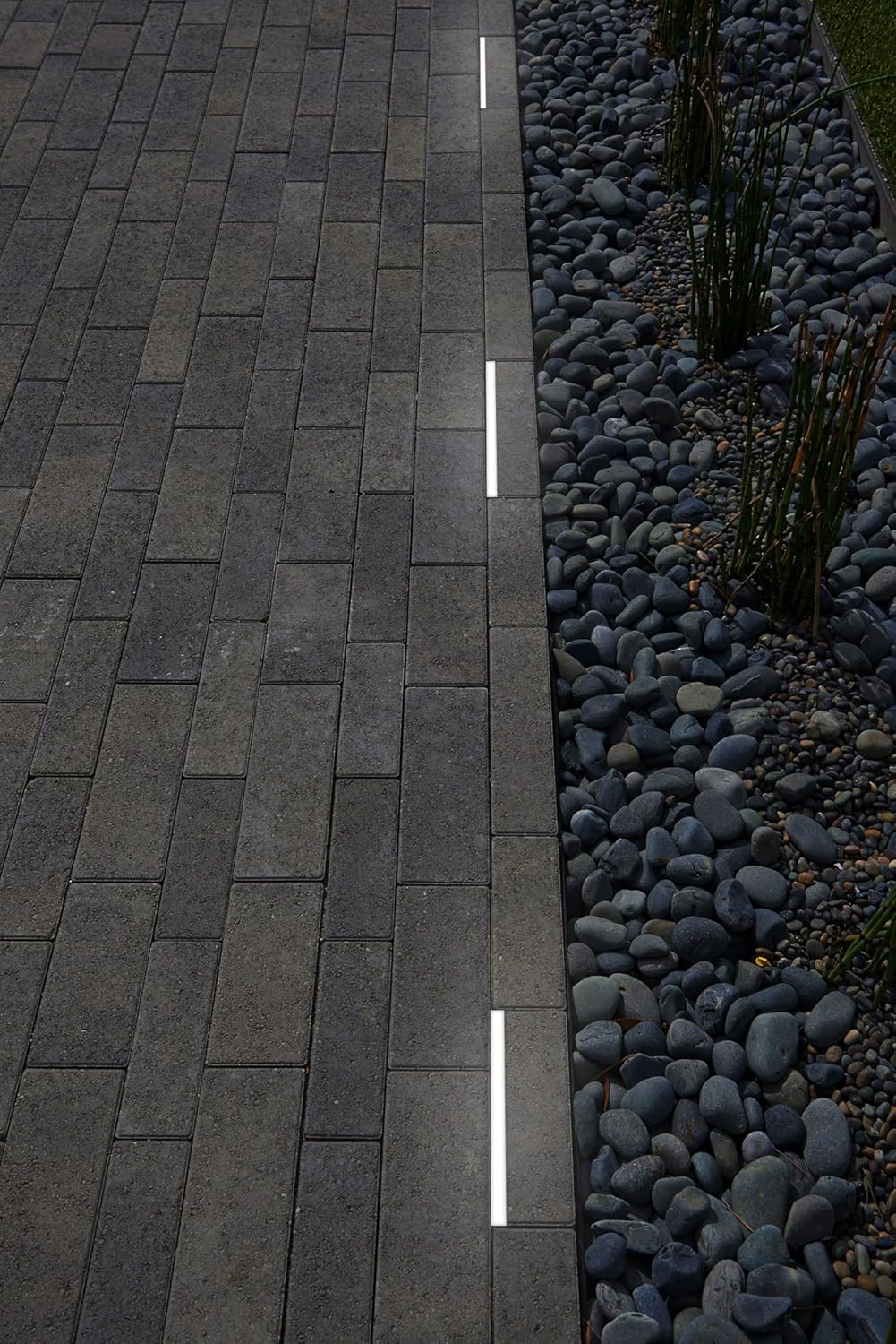 LUMENGY Paver Light Slim 0.5x12 Inch Glare-Free Brick Lighting for Pavers, Walls, Driveway, Pathway & Garden, 5000K 12V Waterproof, Drive-Over Rated