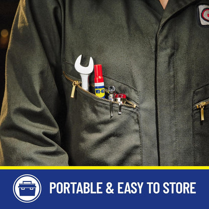 WD-40 Original Formula- Precision Pen On-The-Go, Lubrication with Pin-Point Precision, Controlled Flow. Portable, Easy to Hold, Easy to Store, Ideal for Small and Tights Spaces, 0.3 fl oz [3-Pack]