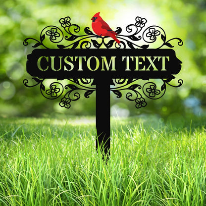 Personalized Metal Garden Signs, Custom Name Yard Stake Sign for House Outdoor Outside Decorative, Lawn Patio Decorations Gardening Enthusiasts Grandmothers Gift