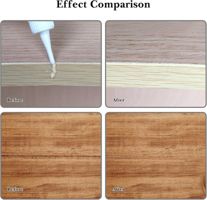 SEISSO Furniture Repair Kit 50 Pcs, 24 Colors Wood Fillers, Wood Paint, Wood Repair Kit, Wood Touch up Fillers Repair Scratches, Discoloration, Cracks, Stains, for Wooden Tables, Cabinet, Floors, Door