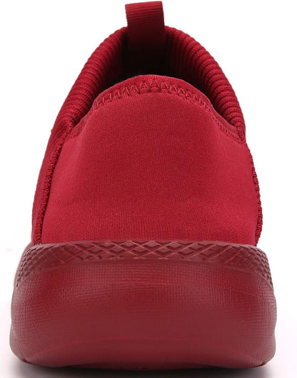 KUBUA Slippers for Men and Womens Indoor House Shoes Plush Slip on Outdoor Garden Loafers