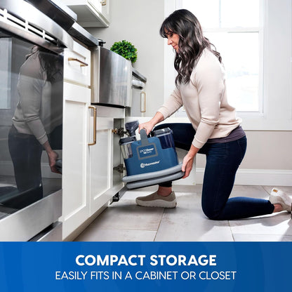 Vacmaster SCB301 400 Series Portable Carpet & Upholstery Spot Cleaner Machine, 15Kpa Power Suction with Versatile Tools for Pets, Area Rugs and Couches