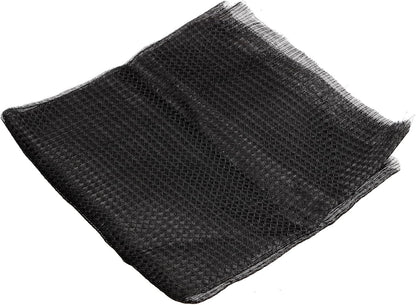 PATIKIL 47.2" x 23.6" Air Conditioner Air Filter Material, Plastic Dustproof Filtering Mesh Screen Replacement for Air Conditioning, Black