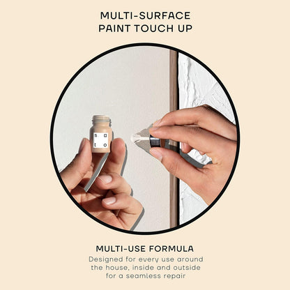 soto Paint Touch Up, Set of 12, Multi-Surface, Matte & Satin Finish (Neutrals) - White, Beige + Black Scratch Repair for Furniture, Walls, Cabinets, Trim, Doors, Indoor/Outdoor