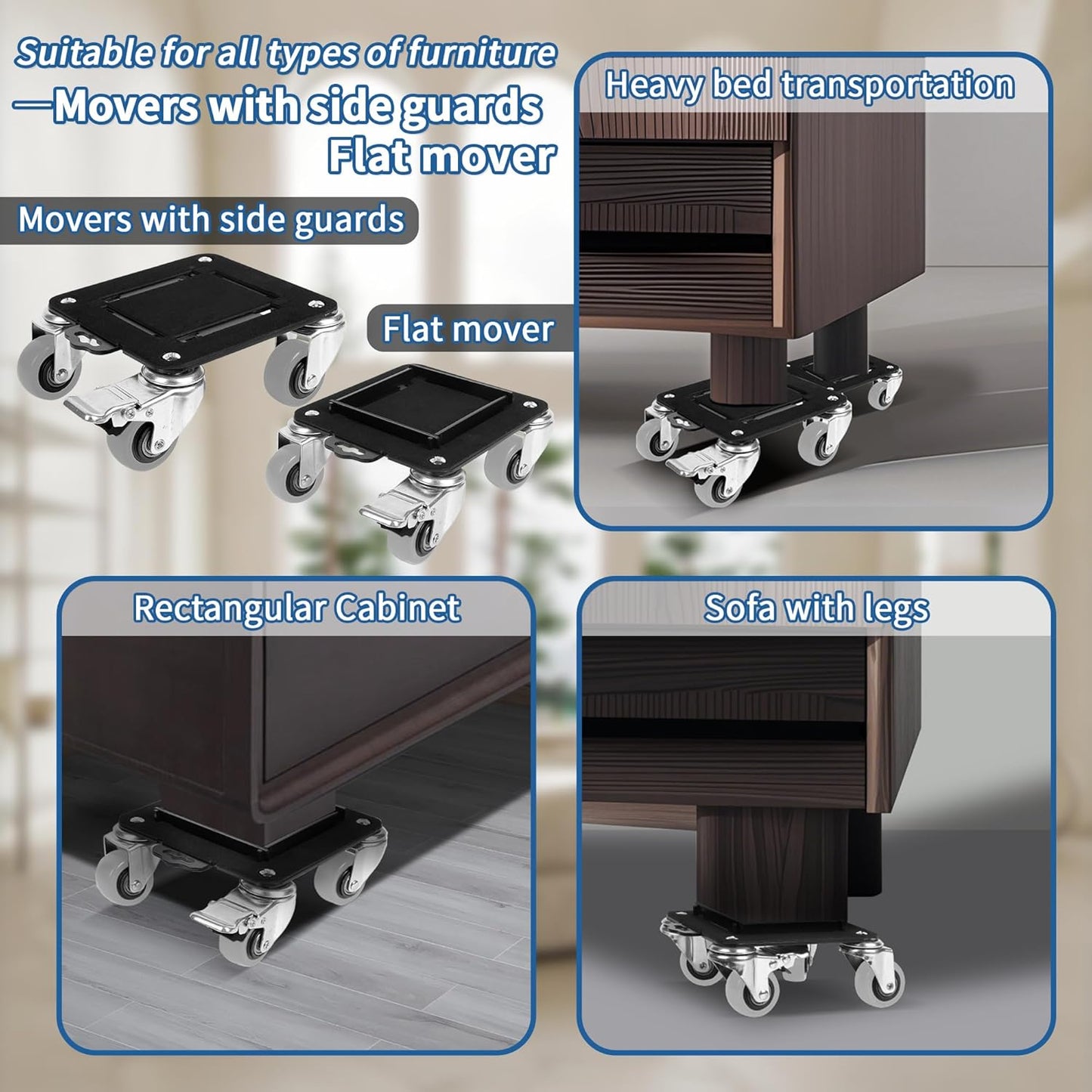 Furniture Dolly for Heavy Lifting : Easily Lift and Move couches, fridges, beds, and More with Our Heavy-Duty Furniture Dolly. Perfect for homeowners, Movers, and DIY Projects.