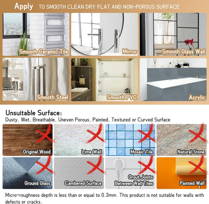 LEVERLOC Bar Soap Holder Dish with Hooks, Soap Tray Suction Cup Wall Mounted for Shower, Stainless Steel Sponge Holder Caddy for Bathroom Kitchen Sink Organizer, Rustproof, Silver