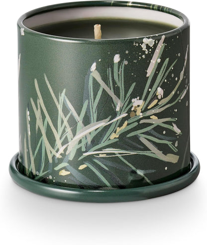 ILLUME Demi Vanity Tin Candle, Balsam & Cedar, Signature 3 oz.