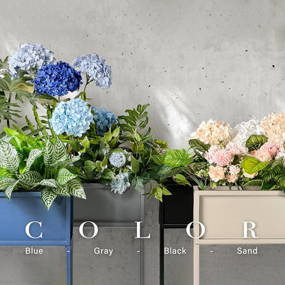 Cocoyard Elevated Planter Box - 28 Inch Durable Raised Garden Bed for Herbs and Flowers - Stylish Tall Rectangular Planter for Outdoor Plants & Backyard Gardening