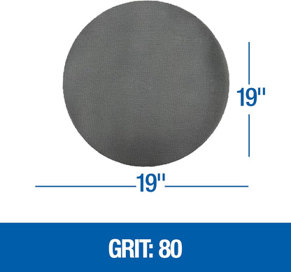 446080 Floor Sanding Screen Disc, 10 Pack, 19", Grit 100 Grit 80
