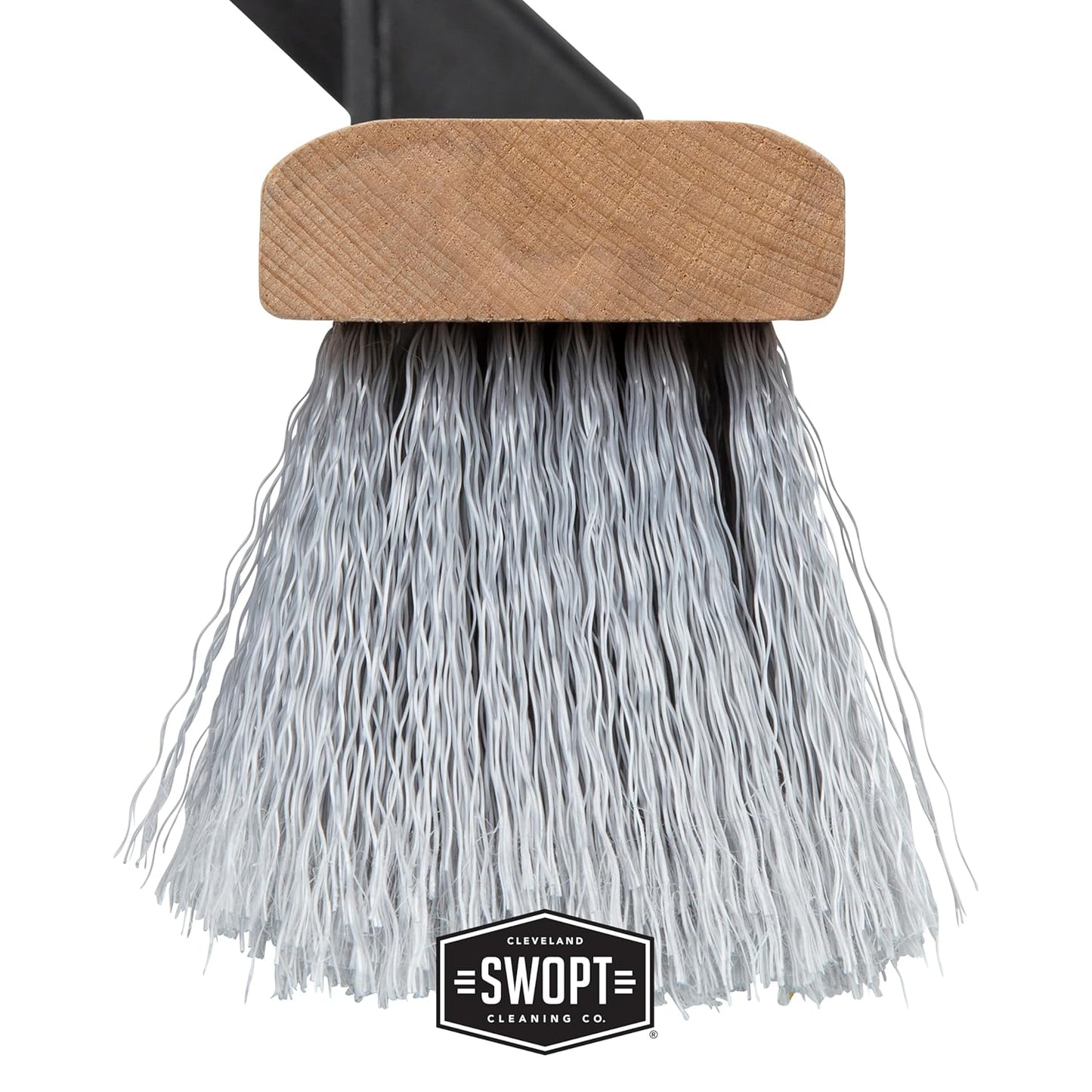 SWOPT 18” Premium Multi-Surface Push Broom Head — Indoor and Outdoor Push Broom — Cleaning Head Interchangeable with All SWOPT Cleaning Products for More Efficient Cleaning and Storage