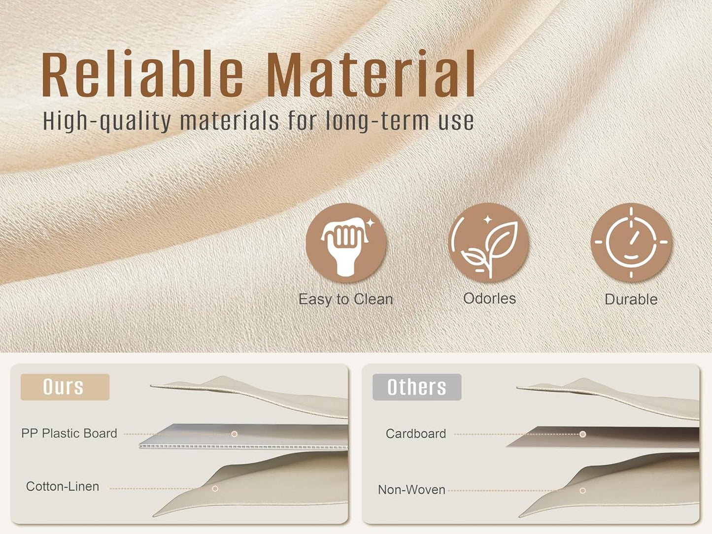 Storage Bins, Fabric Satin Storage Baskets for Shelves, 16.25" L*12" W*10" H Collapsible Storage Bins with Handles for clothes, Closet Baskets and Bins with Handles, Blush Pink, 3-Pack