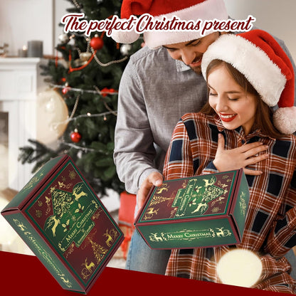 6 Pack Christmas Candles Set, Christmas Candles for Home Scented, Winter Holiday, Natural Soy Wax Jar Aromatherapy Candle Gifts Stocking Stuffers for Women Men Adult